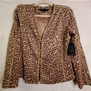 Boston Proper Cheetah Jacket